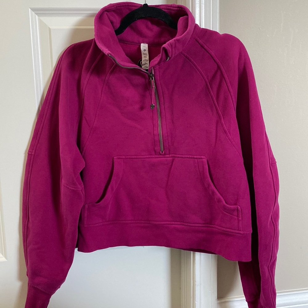 Lululemon Scuba Oversized Funnel Neck Half Zip